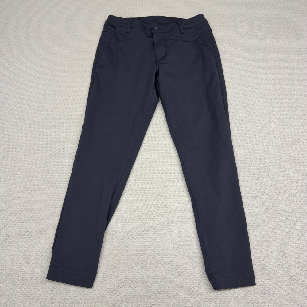BYLT Everyday Jogger Pants Mens 32x27 Slim Fit Navy Blue Performance Tech Casual